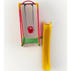 Vtg 1998 Mattel Barbie & Kelly Giggles 'N Swing Play Set Slide Replacement Part